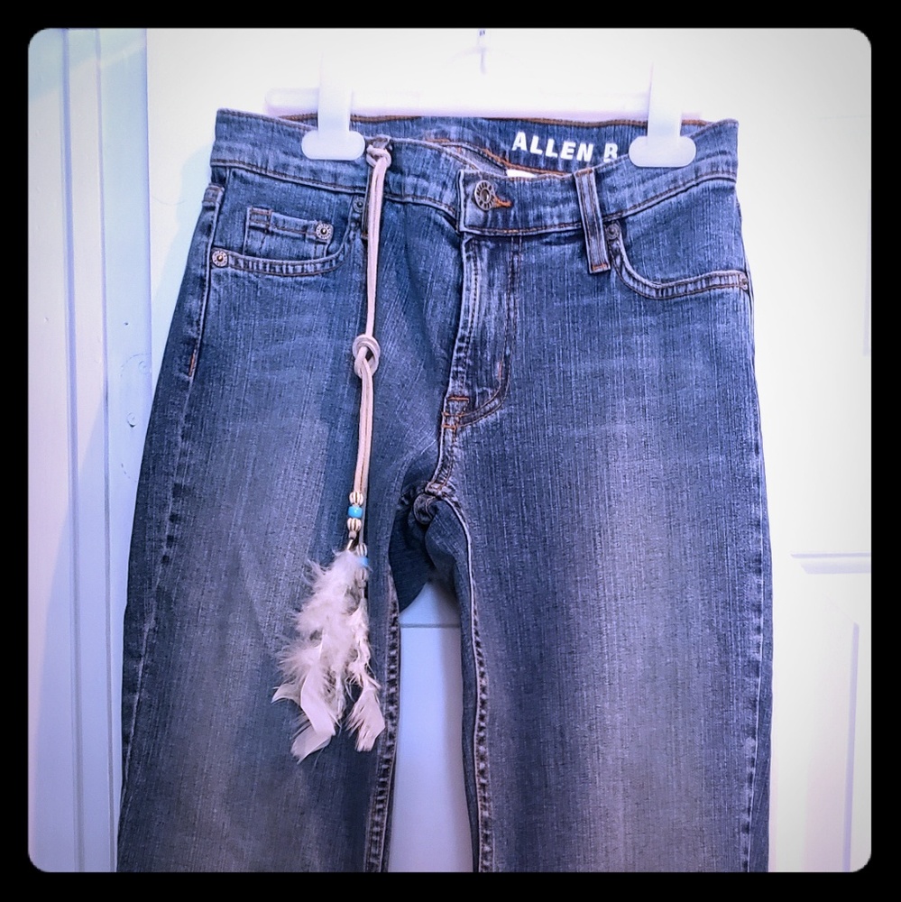 Custom Boeheim  Allen B.  Flare BLUE Jean's